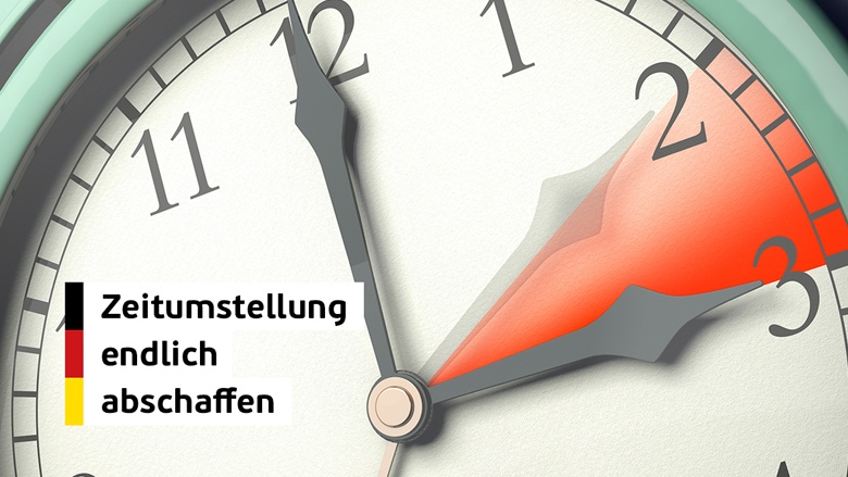 Zeitumstellung abschaffen!