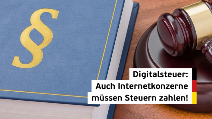 Digitalsteuer: Auch Internetkonzerne müssen Steuern zahlen!