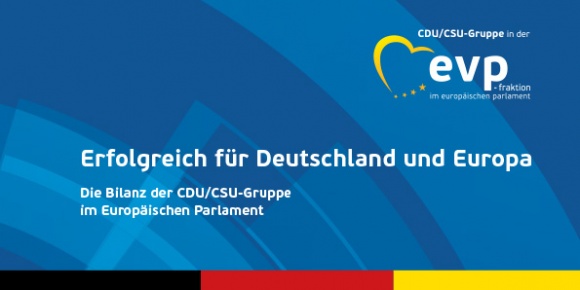 Die Bilanz der CDU/CSU-Gruppe im Europäischen Parlament