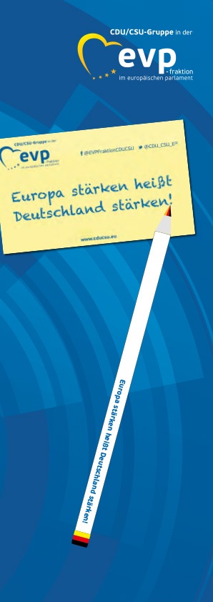 Gruppenbroschüre "Europa stärken heißt Deutschland stärken!"