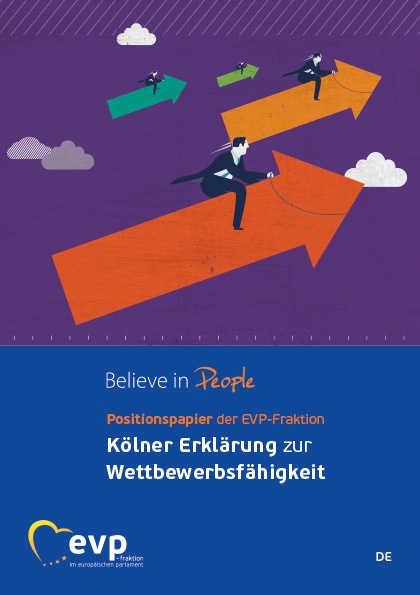 Positionspapier der EVP-Fraktion zur Kölner Erklärung zur Wettbewerbsfähigkeit