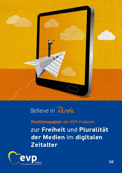 Positionspapier der EVP-Fraktion zur Freiheit und Pluralität der Medien im digitalen Zeitalter