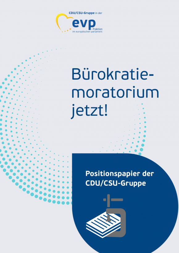 Bürokratiemoratorium jetzt!